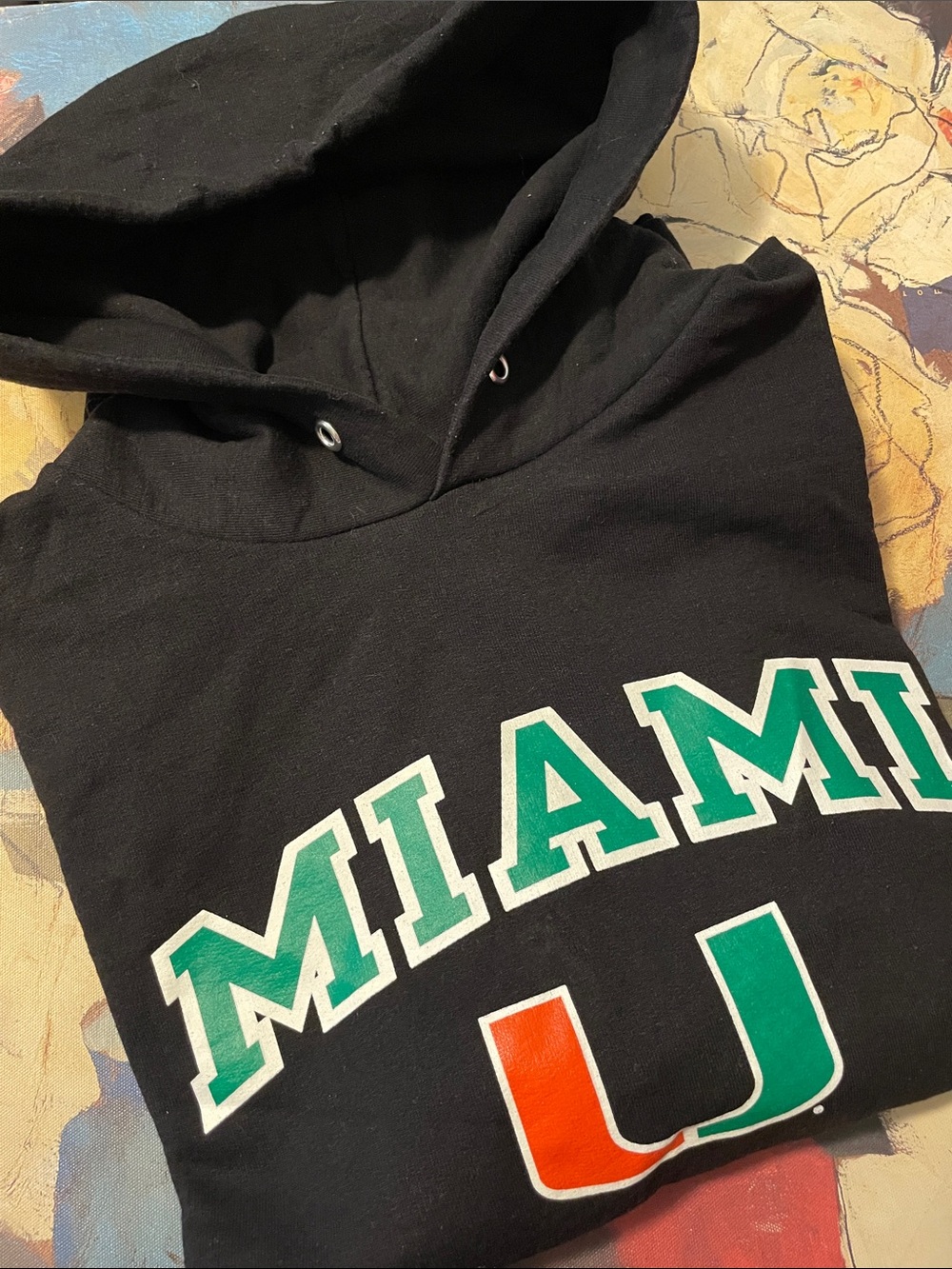 Unisex University of Miami Hoody
